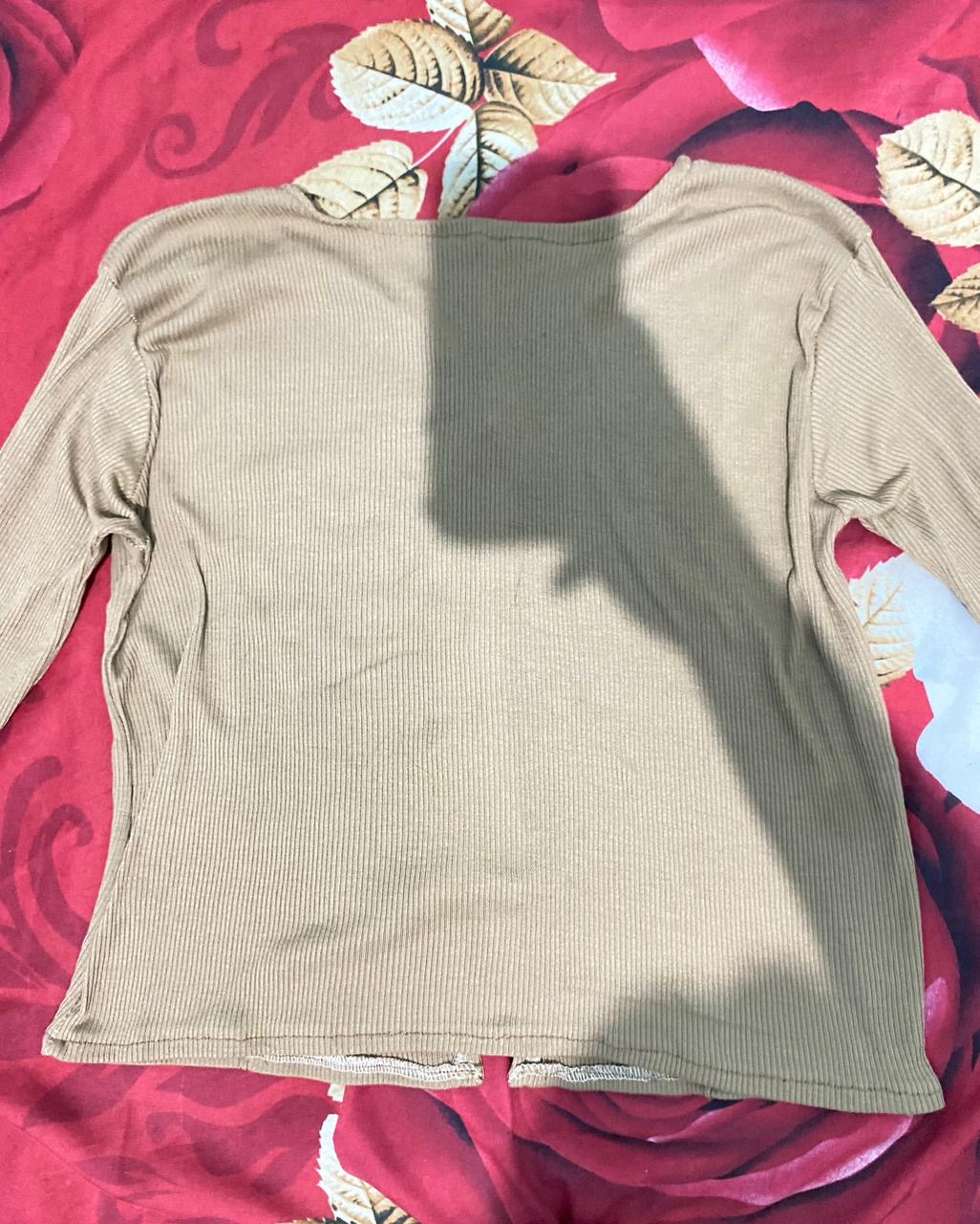 Blouse Knit Pita Putih